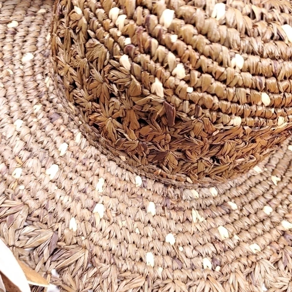 New Women's Peter Grimm Dark Brown Wide Brim Hat OSFM One Size Fits Most - Picture 10 of 15